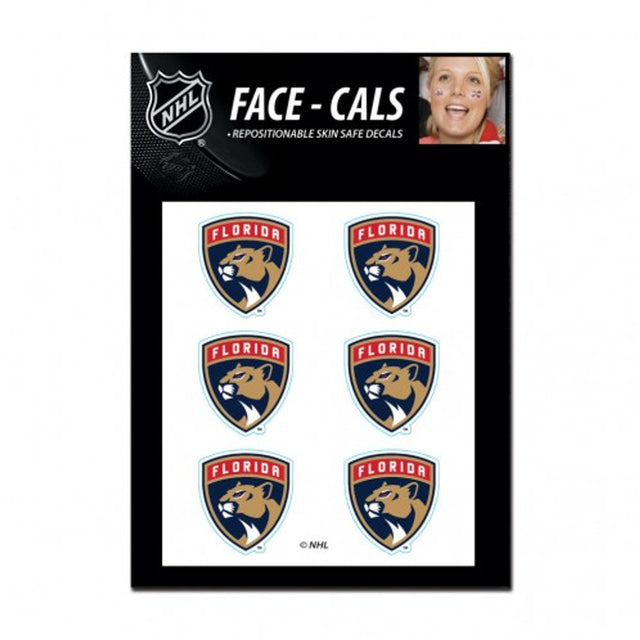 Tatuajes faciales de los Florida Panthers