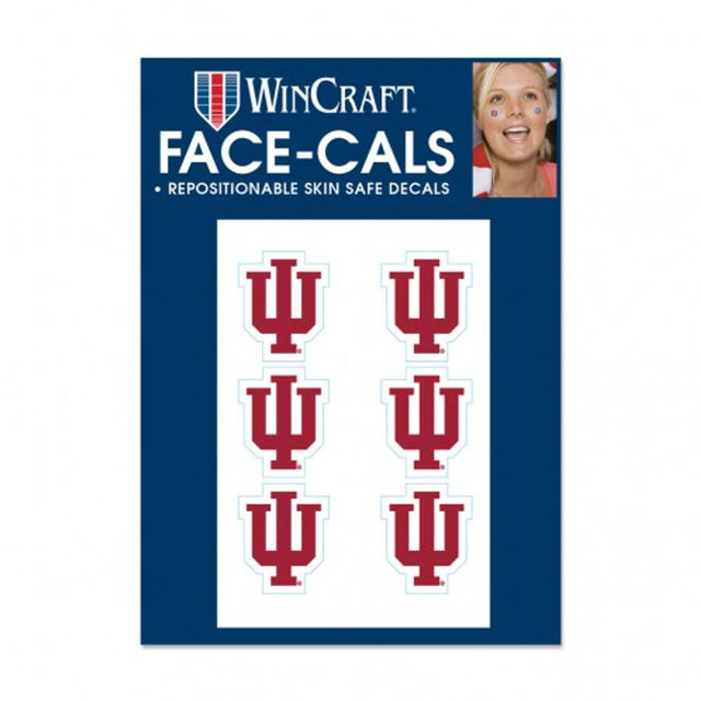 Tatuajes faciales de los Indiana Hoosiers