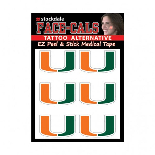 Tatuajes faciales de los Miami Hurricanes