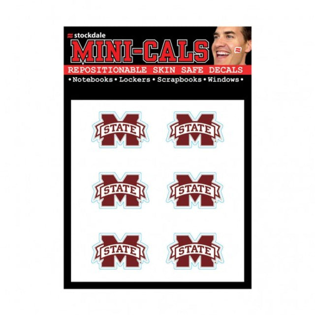 Mississippi State Bulldogs Tattoo Face Cals