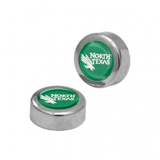 North Texas Mean Green Screw Caps Domed