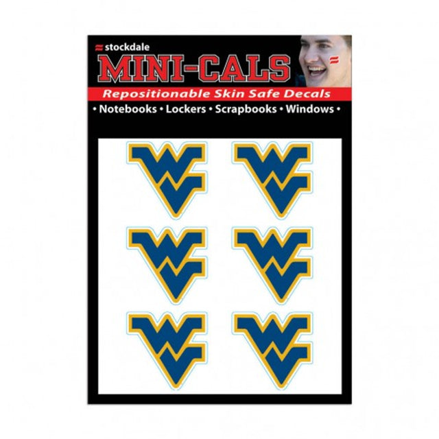 West Virginia Mountaineers Tattoo Face Cals