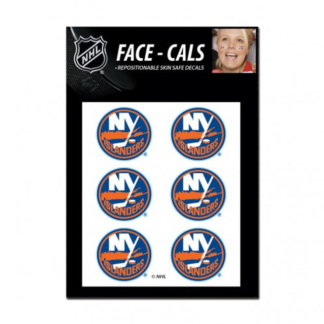 New York Islanders Tattoo Face Cals