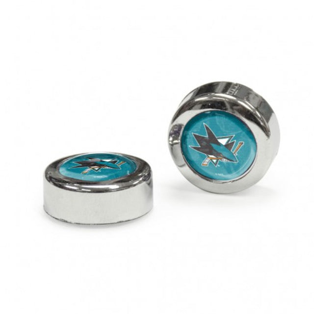 San Jose Sharks Screw Caps Domed