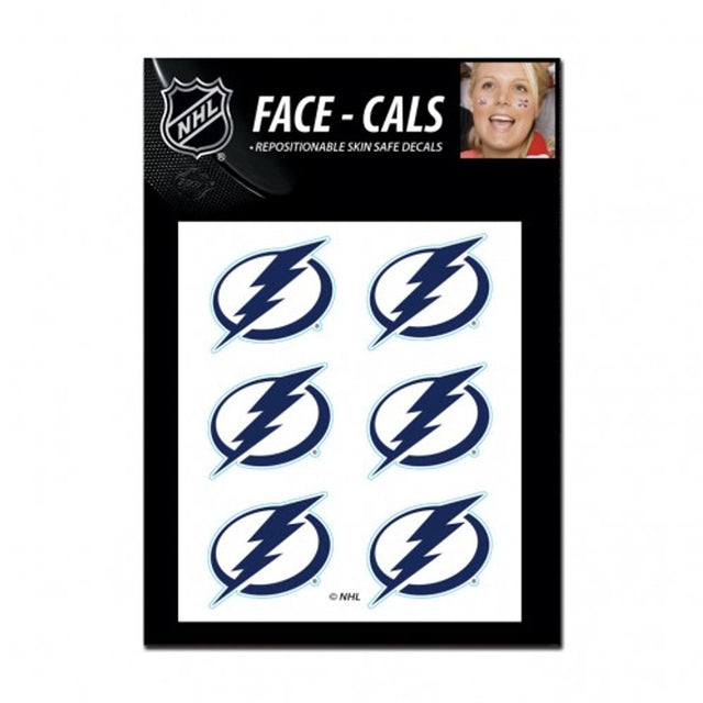 Tatuajes faciales de Tampa Bay Lightning