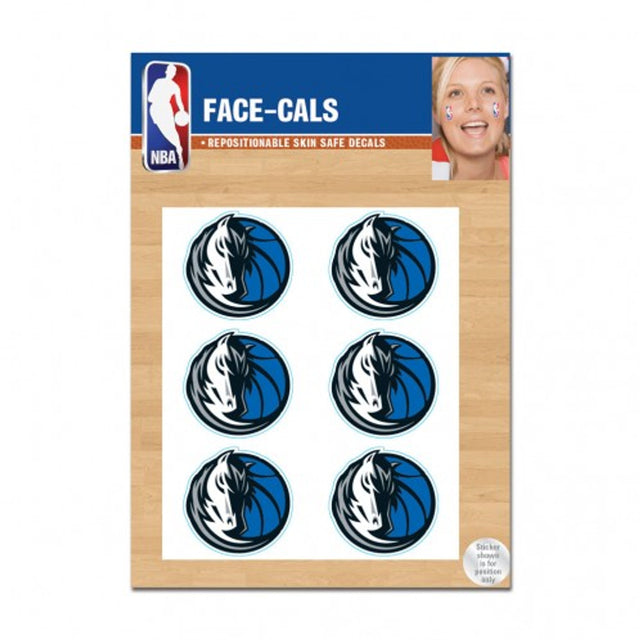 Dallas Mavericks Tattoo Face Cals