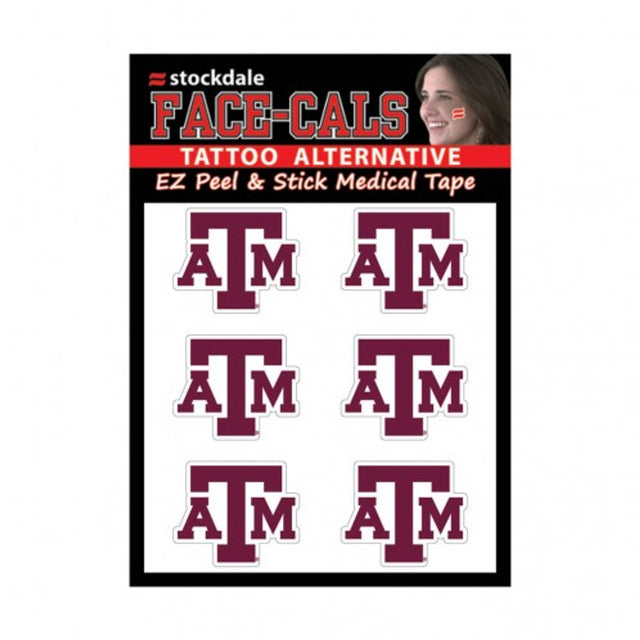 Tatuajes faciales de los Aggies de Texas A&amp;M