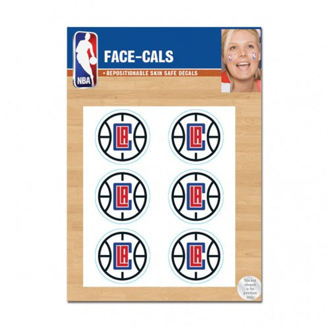 Los Angeles Clippers Tattoo Face Cals