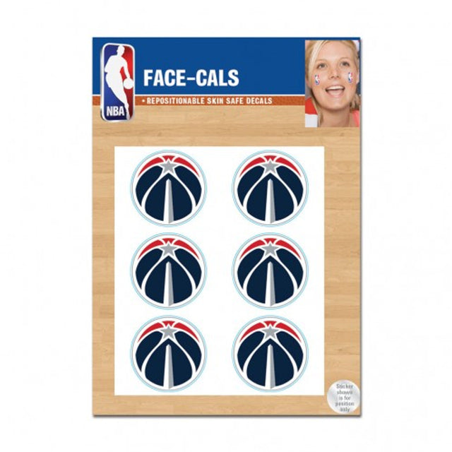 Washington Wizards Tattoo Face Cals