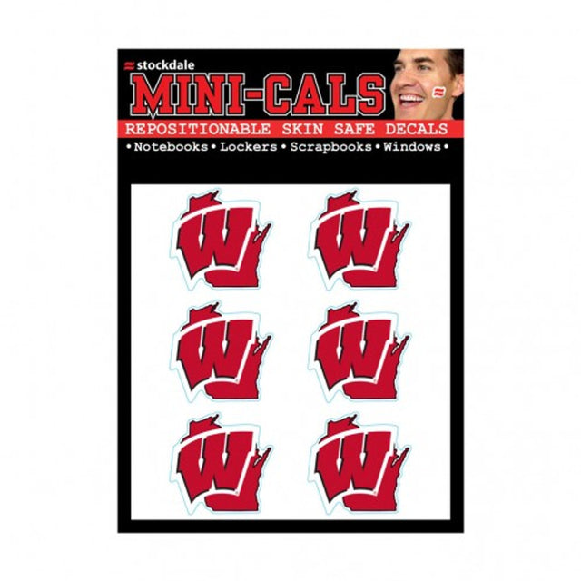 Tatuajes faciales de los Wisconsin Badgers