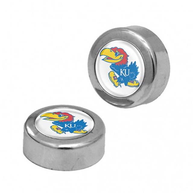 Kansas Jayhawks Screw Caps Domed