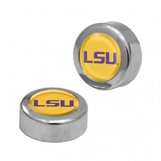 LSU Tigers Screw Caps Domed