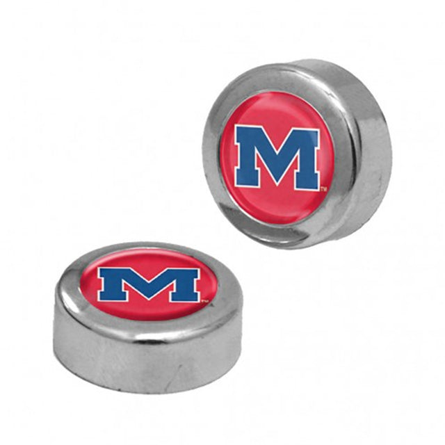 Mississippi Rebels Screw Caps Domed