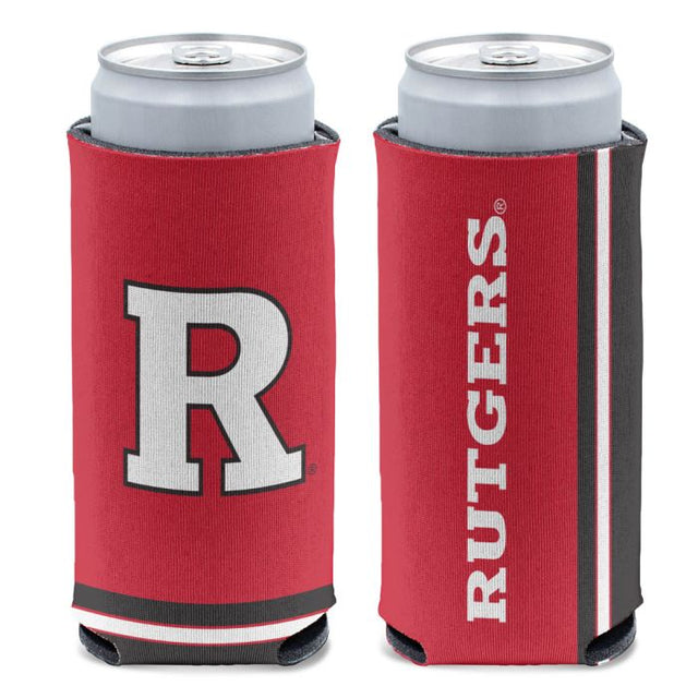 Rutgers Scarlet Knights 12 oz Slim Can Cooler