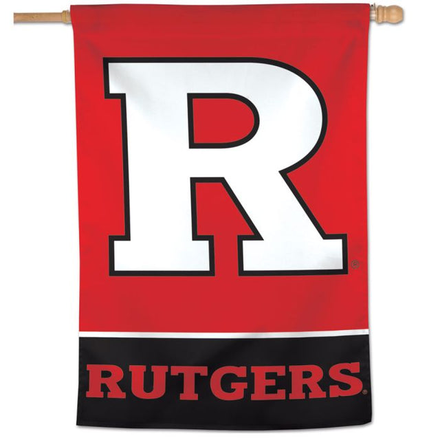 Rutgers Scarlet Knights Vertical Flag 28" x 40"