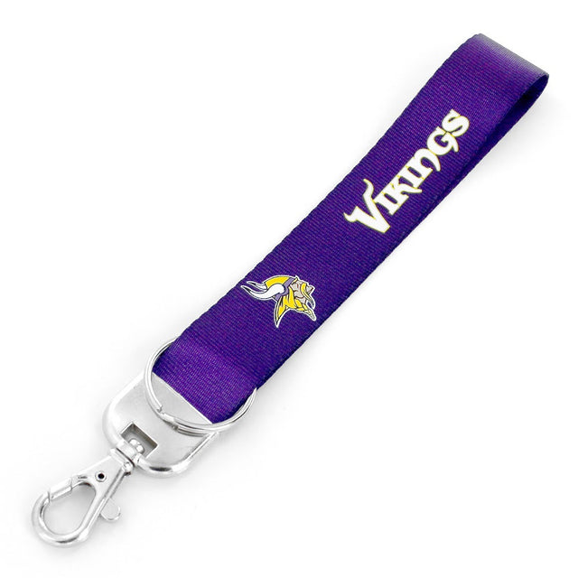 Minnesota Vikings Deluxe Wristlet Keychain -KT-376-21