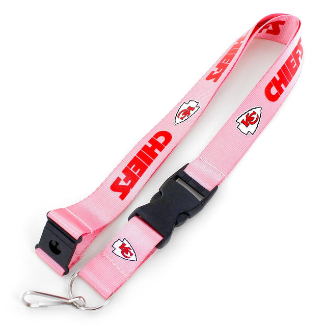 Cordón para el equipo Kansas City Chiefs (PINK) -LN-095-07-PK