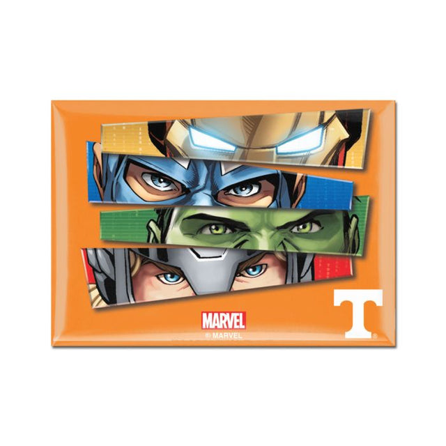 Tennessee Volunteers / Marvel (c) 2021 MARVEL Metal Magnet 2.5" x 3.5"