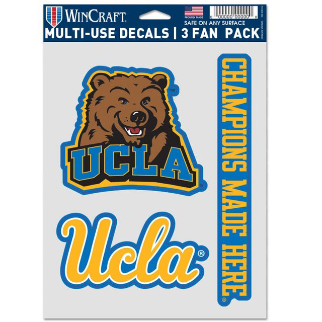 UCLA Bruins Multi Use 3 Fan Pack