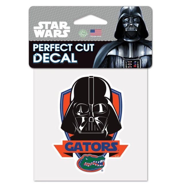 Florida Gators / Star Wars Darth Vader Perfect Cut Color Decal 4" x 4"