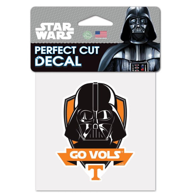 Tennessee Volunteers / Star Wars Darth Vader Perfect Cut Color Decal 4" x 4"