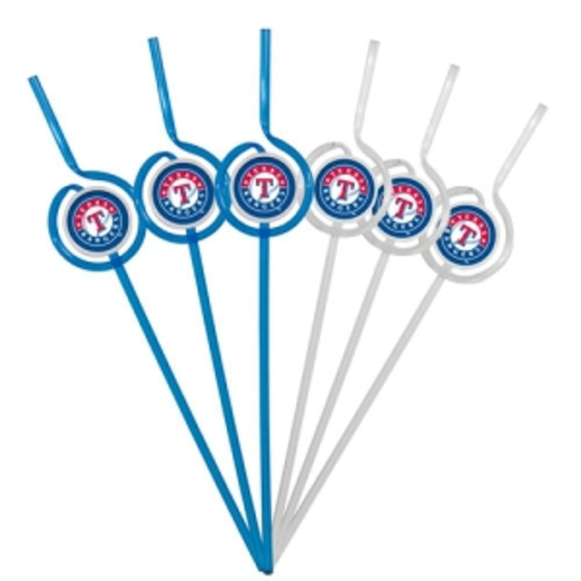 Pajitas para beber del equipo Texas Rangers CO