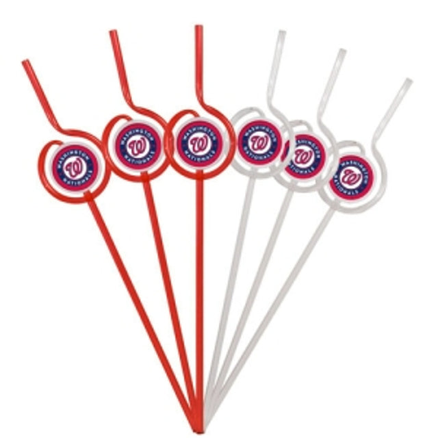 Pajitas para beber del equipo Washington Nationals CO