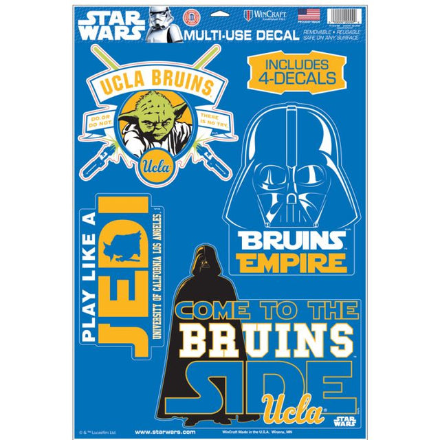 UCLA Bruins / Star Wars UCLA NEW LOGO Multi-Use Decal 11" x 17"