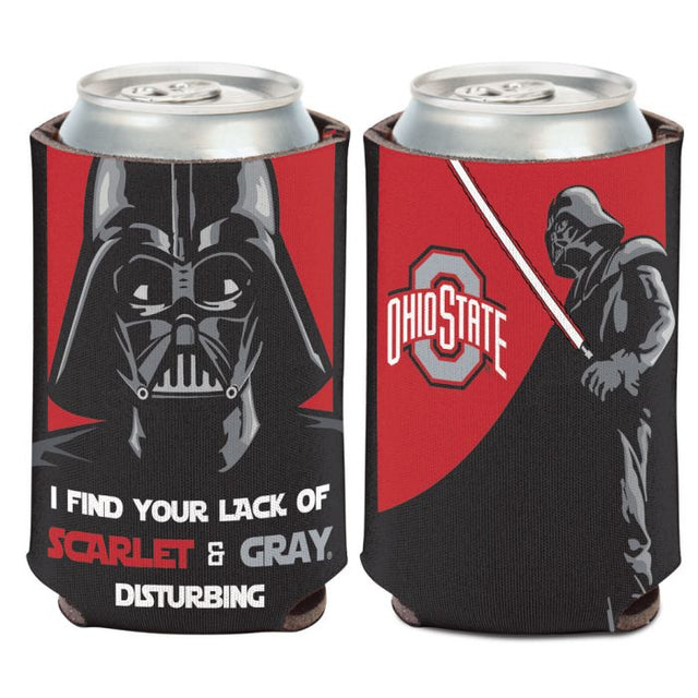 Enfriador de lata Ohio State Buckeyes / Star Wars Darth Vader de 12 oz.