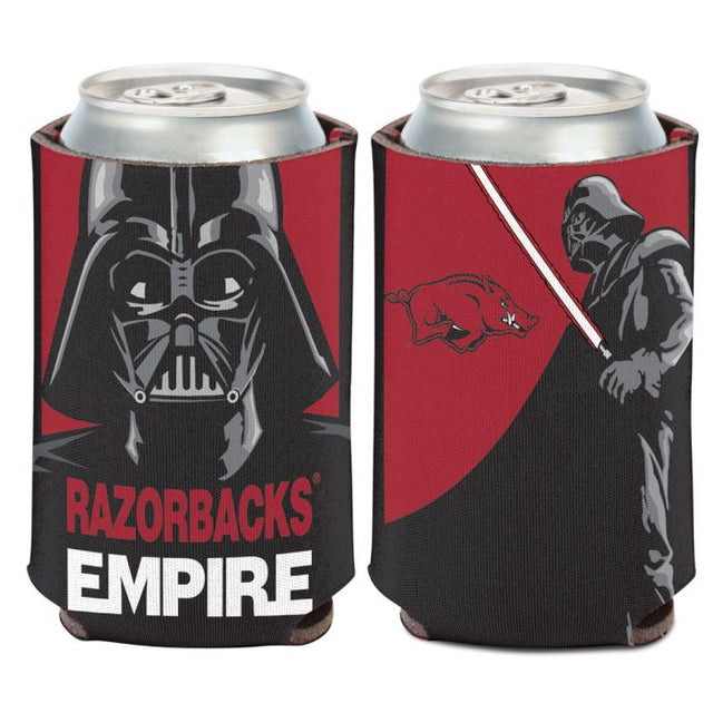 Enfriador de lata Arkansas Razorbacks / Star Wars Darth Vader de 12 oz.