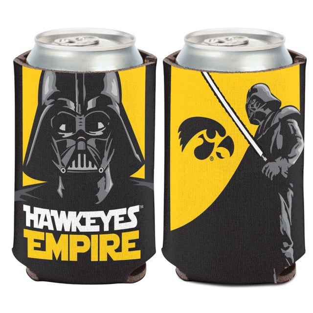 Enfriador de lata Iowa Hawkeyes / Star Wars Darth Vader de 12 oz.