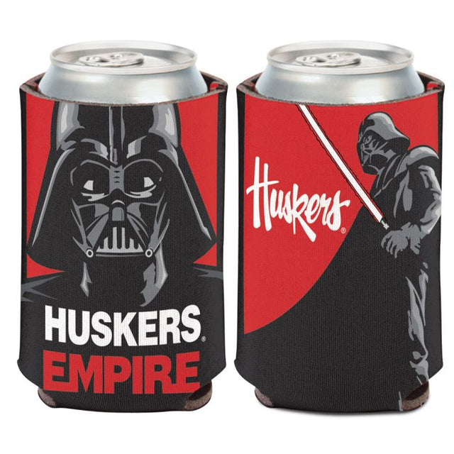 Nebraska Cornhuskers / Star Wars Darth Vader Can Cooler 12 oz.