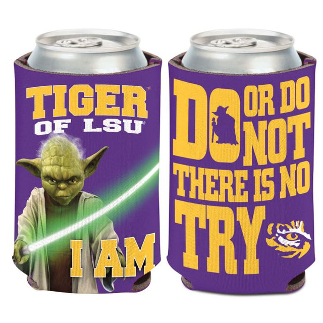 LSU Tigers / Star Wars Yoda Can Cooler 12 oz.