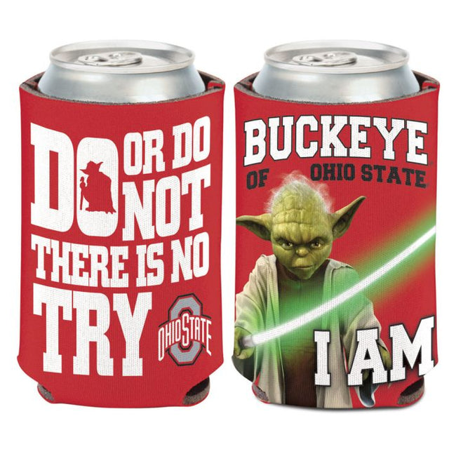 Enfriador de latas Ohio State Buckeyes / Star Wars Yoda de 12 oz.