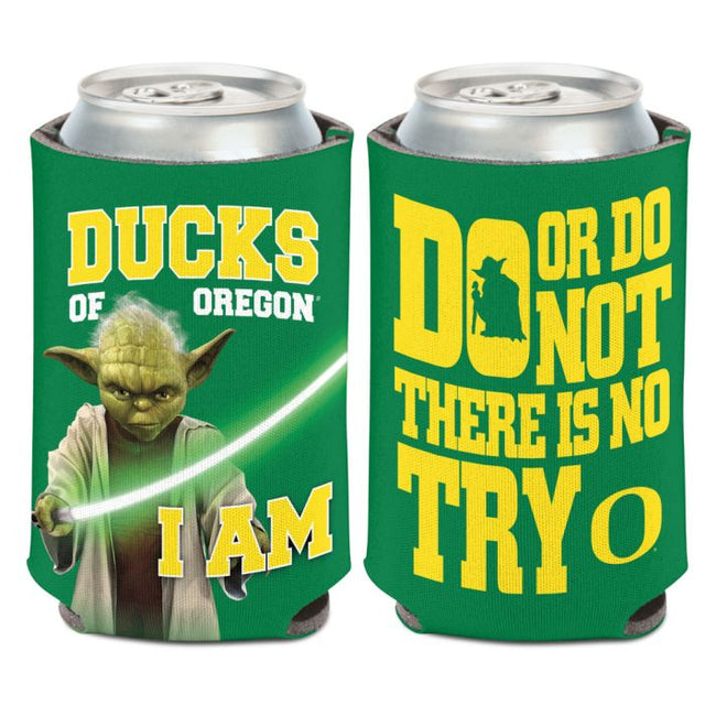 Enfriador de latas Oregon Ducks / Star Wars Yoda de 12 oz.