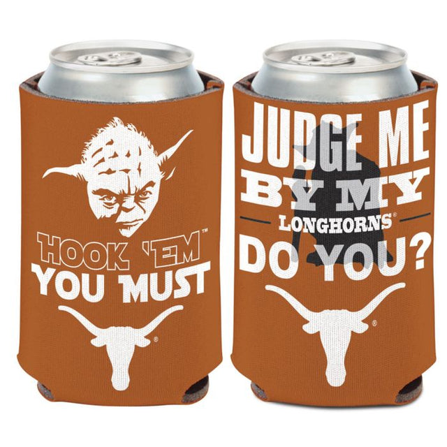 Texas Longhorns / Star Wars Yoda Can Cooler 12 oz.