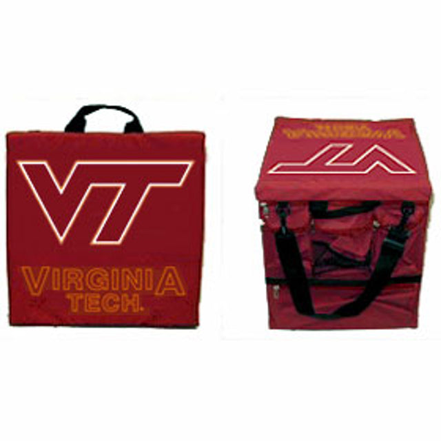 Cojín de asiento y bolsa de mano de Virginia Tech Hokies CO