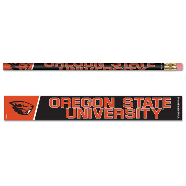 Paquete de 6 lápices de Oregon State Beavers