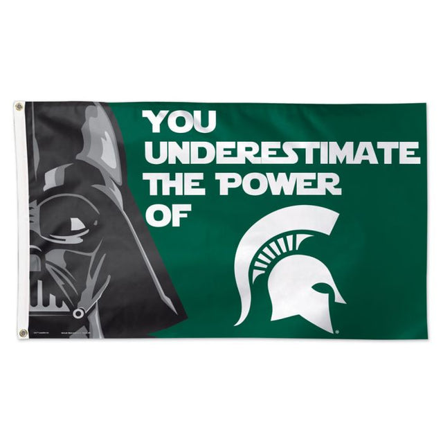 Michigan State Spartans / Star Wars Darth Vader Flag - Deluxe 3' X 5'