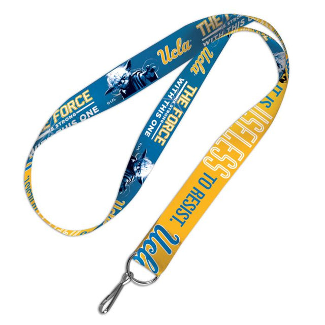 UCLA Bruins / Star Wars DARTH VADER AND YODA Lanyard 1"