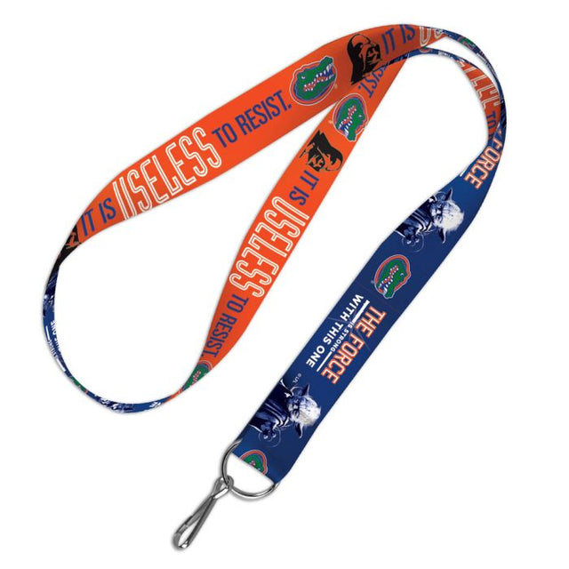 Florida Gators / Star Wars Darth Vader &amp; Yoda Lanyard 1"