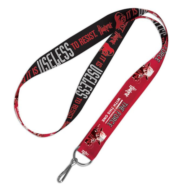 Nebraska Cornhuskers / Star Wars Darth Vader &amp; Yoda Lanyard 1"