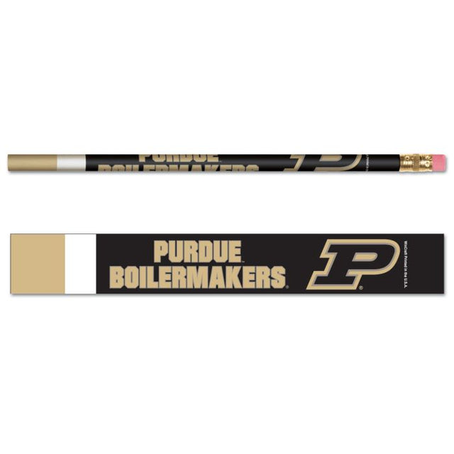 Paquete de 6 lápices Purdue Boilermakers