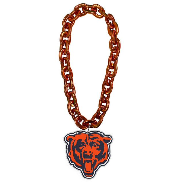 Cadena para ventilador con la cabeza de los Chicago Bears (naranja) -FF-590-16-HD-OR