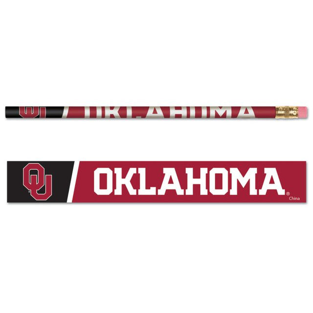 Oklahoma Sooners Pencil 6-pack