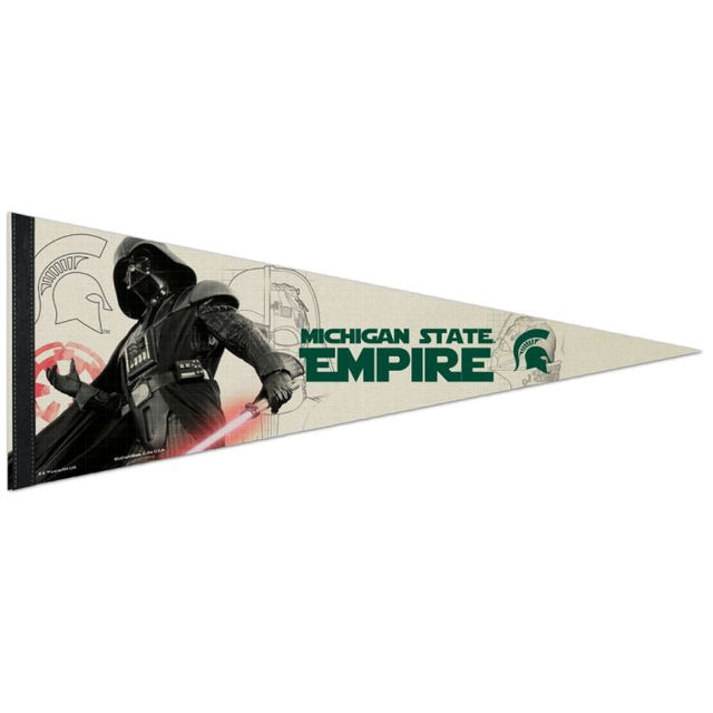 Michigan State Spartans / Star Wars Darth Vader Premium Pennant 12" x 30"