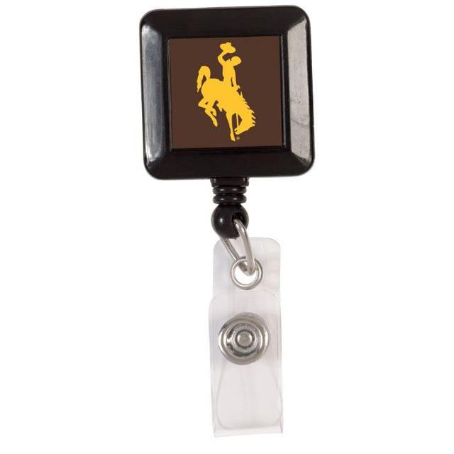 Wyoming Cowboys Retractable Badge Holder