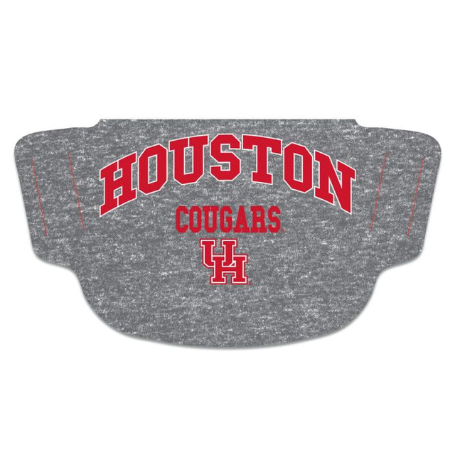 Cubrebocas con máscara de fanático de los Houston Cougars