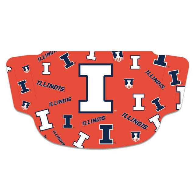 Illinois Fighting Illini Fan Mask Face Covers