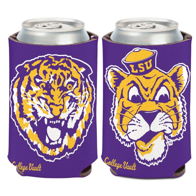 LSU Tigers /College Vault Vault Can Cooler 12 oz.